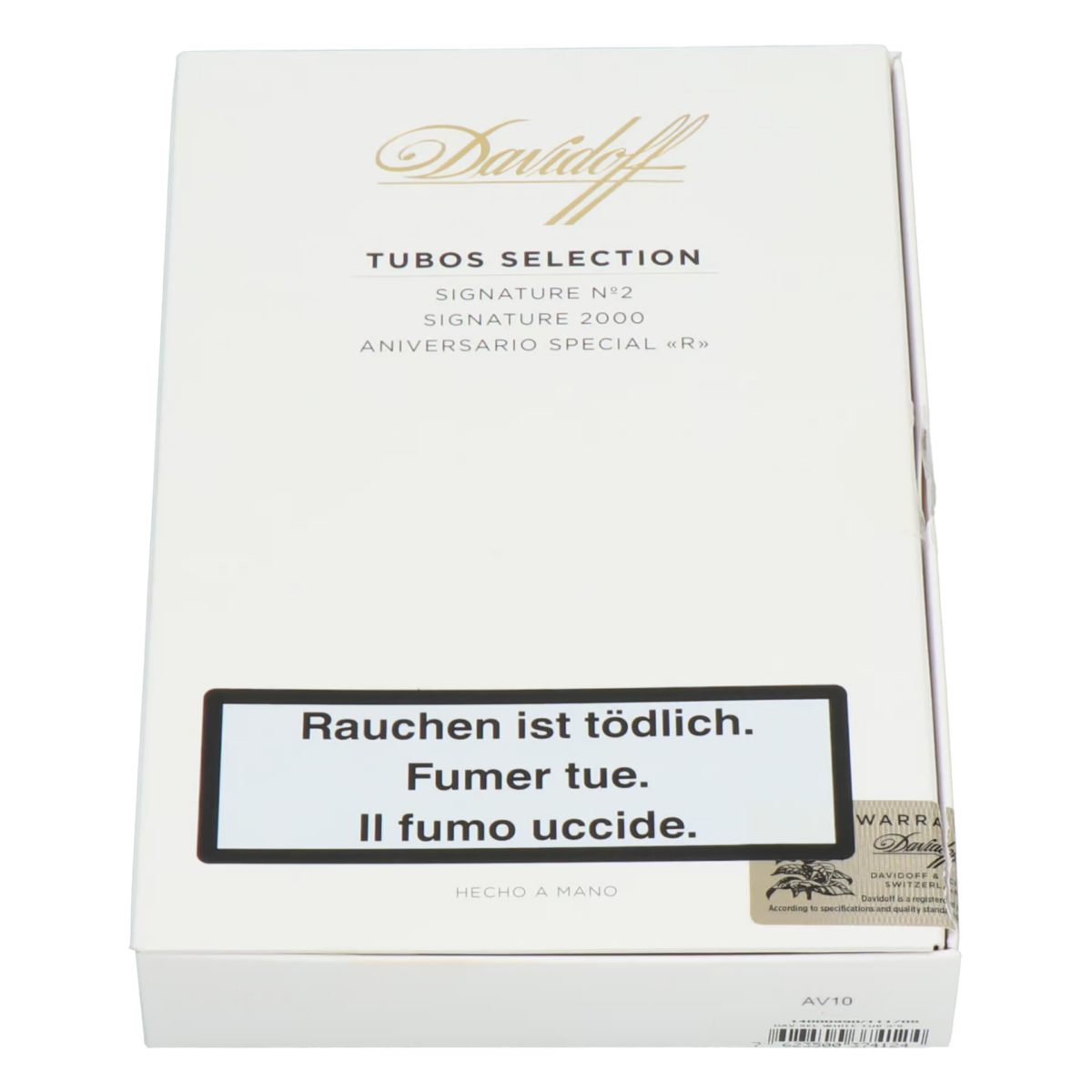 Davidoff White Tubos Selection
