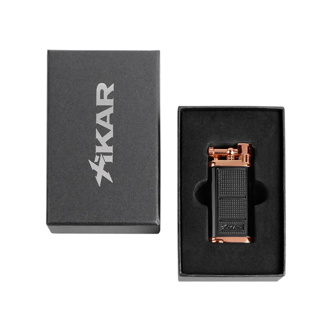Xikar Pipeline Softflame Black/Rose – Bild 4