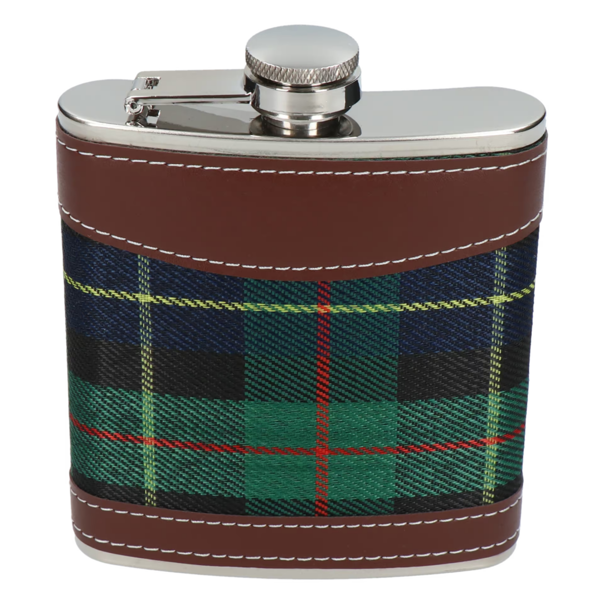 Flachmann - Tart. Brown Leather - 1.7 dl