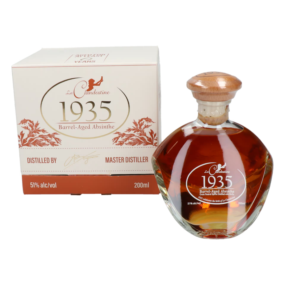 La Clandestine 1935 - 6 Ans Barrel Aged Absinthe – Bild 2