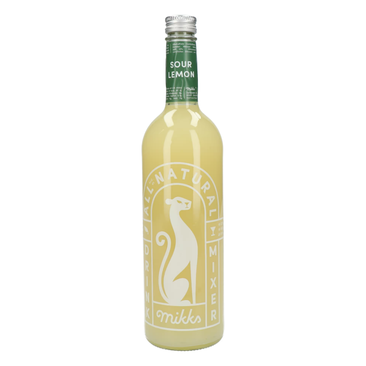 Mikks - Sour Lemon - 75 cl - 0% vol. (Basismischung für div. Drinks)