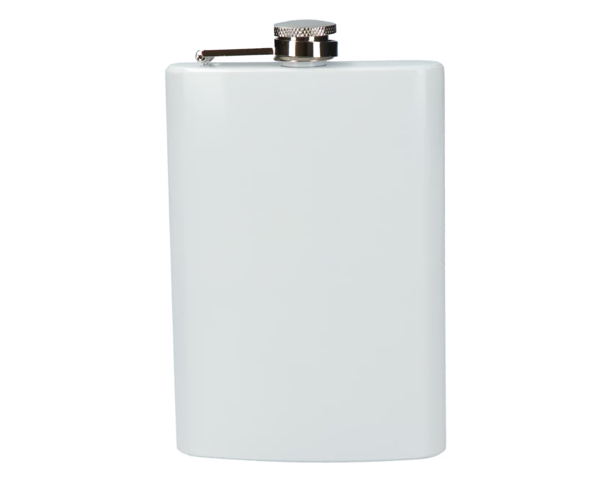 Flachmann Shiny White 2.3 dl