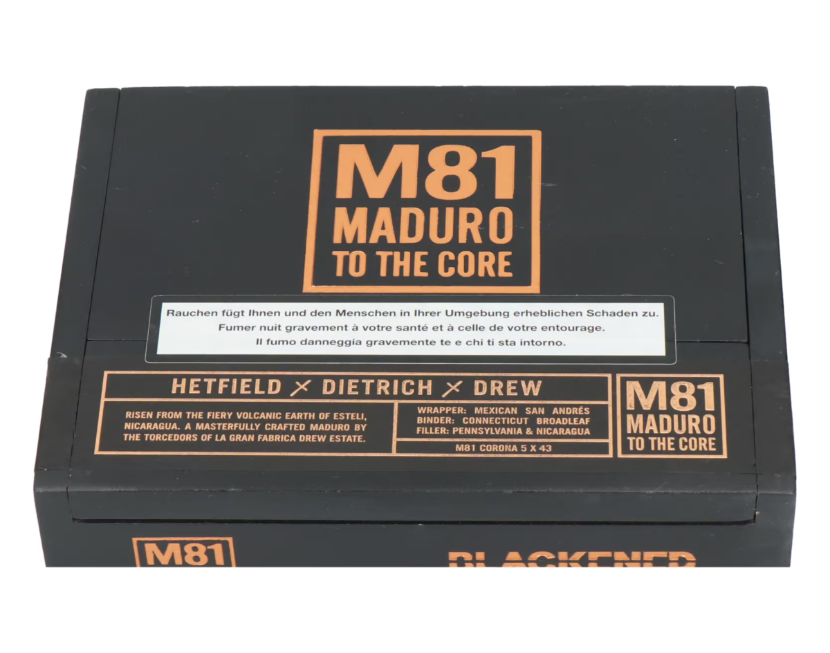 Blackened Cigars “M81” Corona By Drew Estate – Bild 2