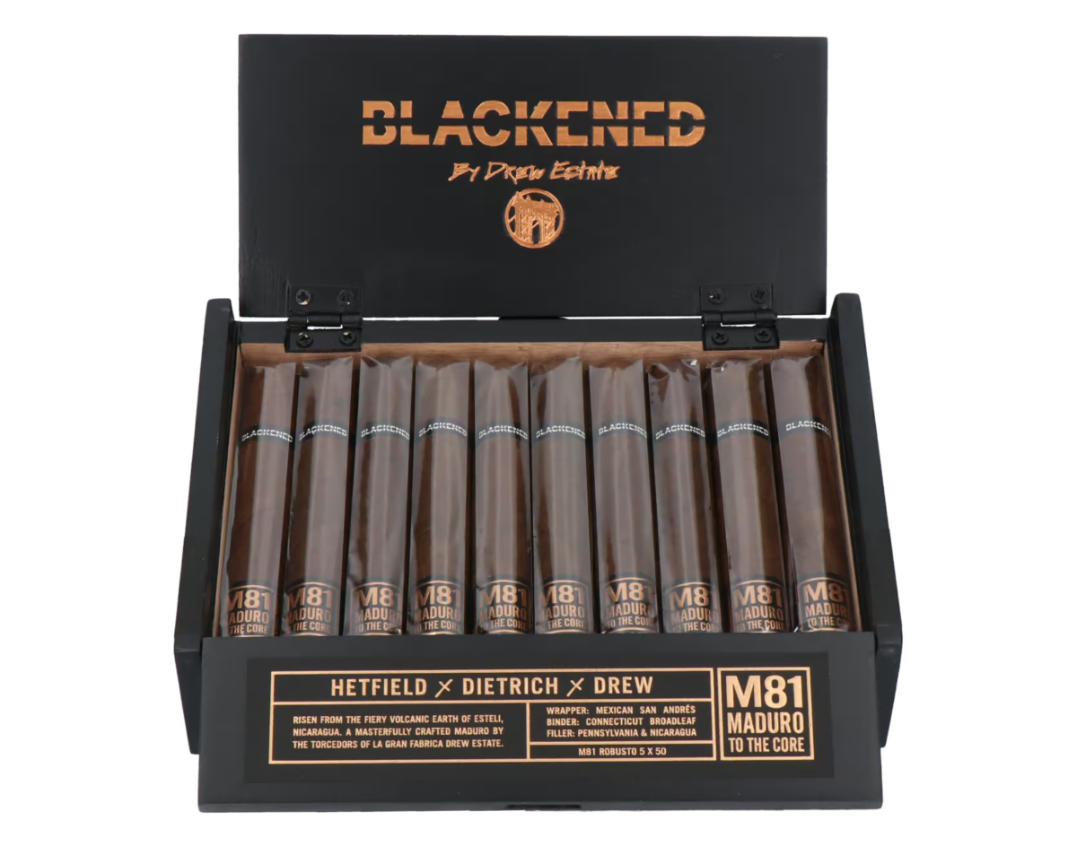 Blackened Cigars “M81” Robusto By Drew Estate – Bild 5