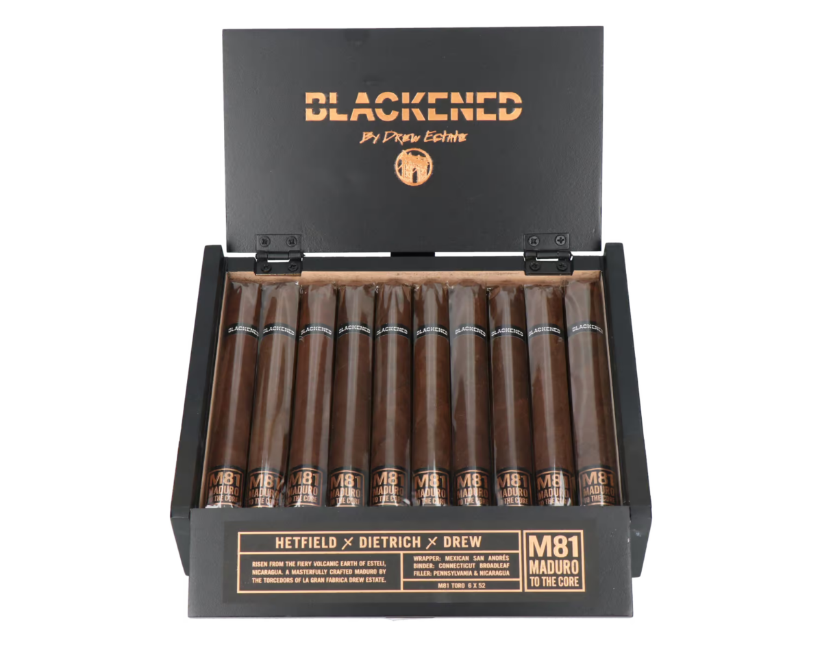 Blackened Cigars “M81” Toro By Drew Estate – Bild 3