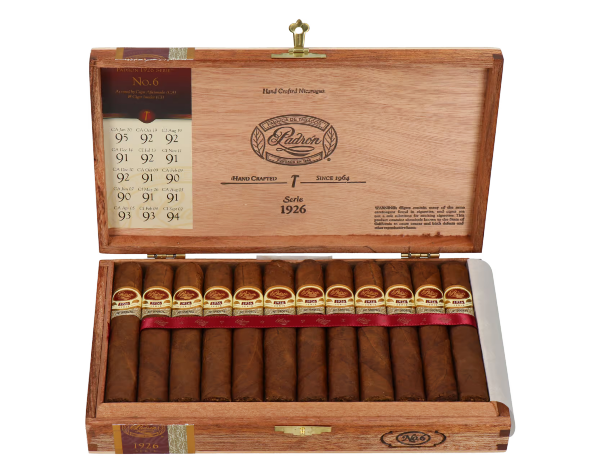 Padron 1926 Anniversary No. 6 Natural Robusto – Bild 3
