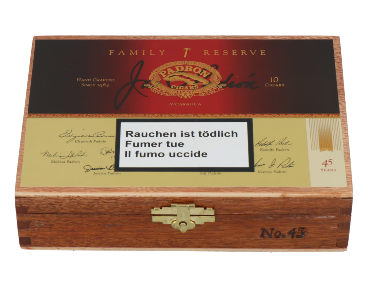 Padron Family Reserve No. 45 Natural Toro – Bild 2