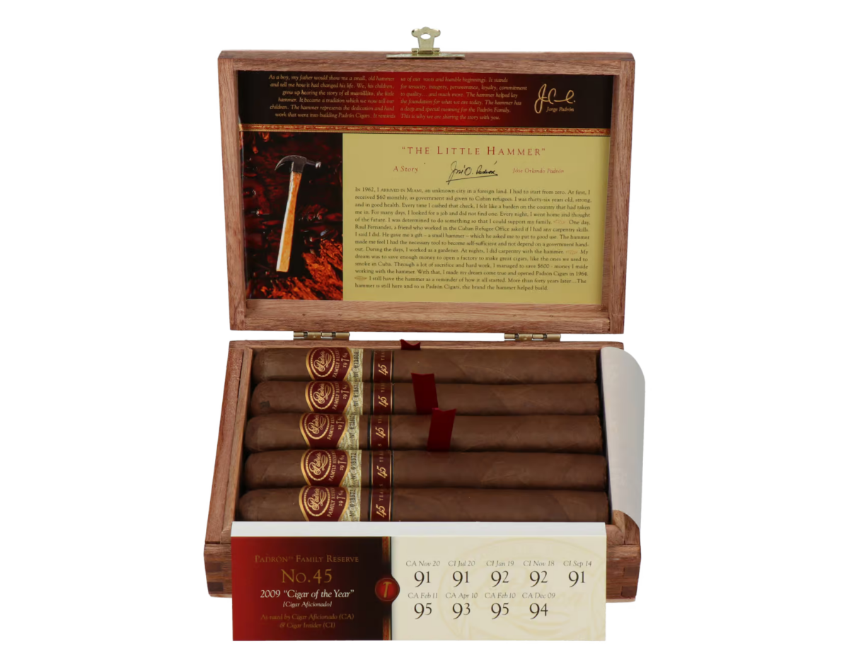 Padron Family Reserve No. 45 Natural Toro – Bild 3