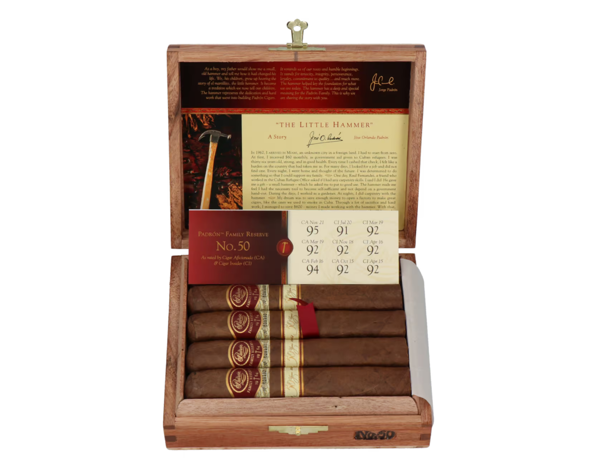 Padron Family Reserve No. 50 Natural Robusto – Bild 3