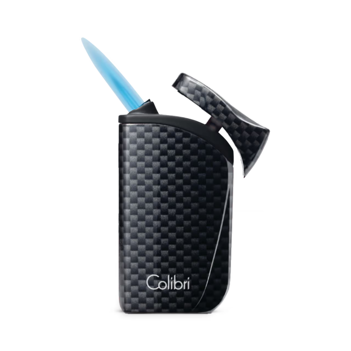 Colibri Falcon Single-Jet Flame Schwarz/Carbon Feuerzeug