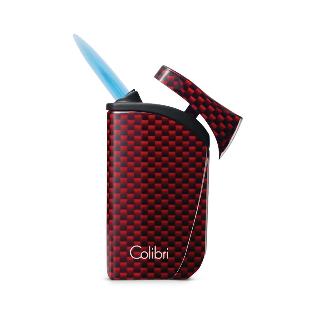 Colibri Falcon Single-Jet Flame Rot/Carbon Feuerzeug