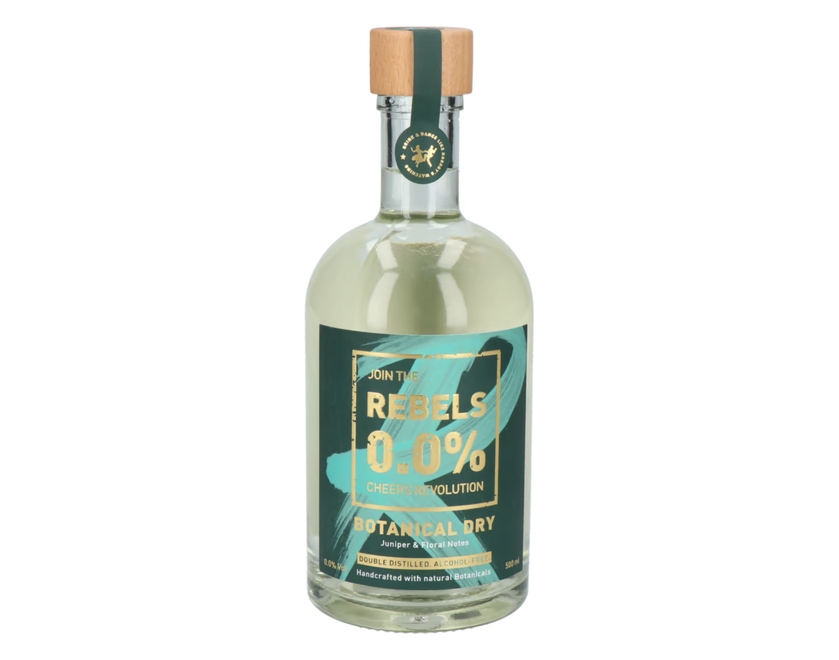 REBELS 0.0% Botanical Dry Alternative 50 cl (non alcoholic)