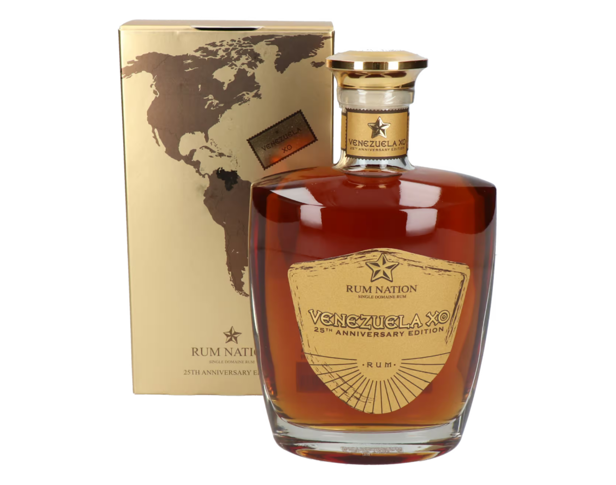 Rum Nation Venezuela XO 25TH Anniversary Decanter