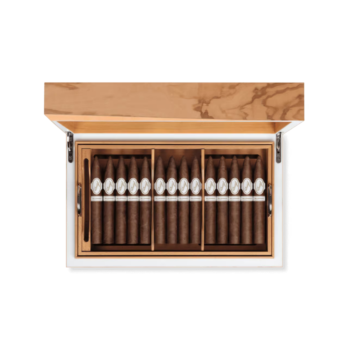 Davidoff «Air de Famille» Humidor Olive Wood Ambassador – Bild 3