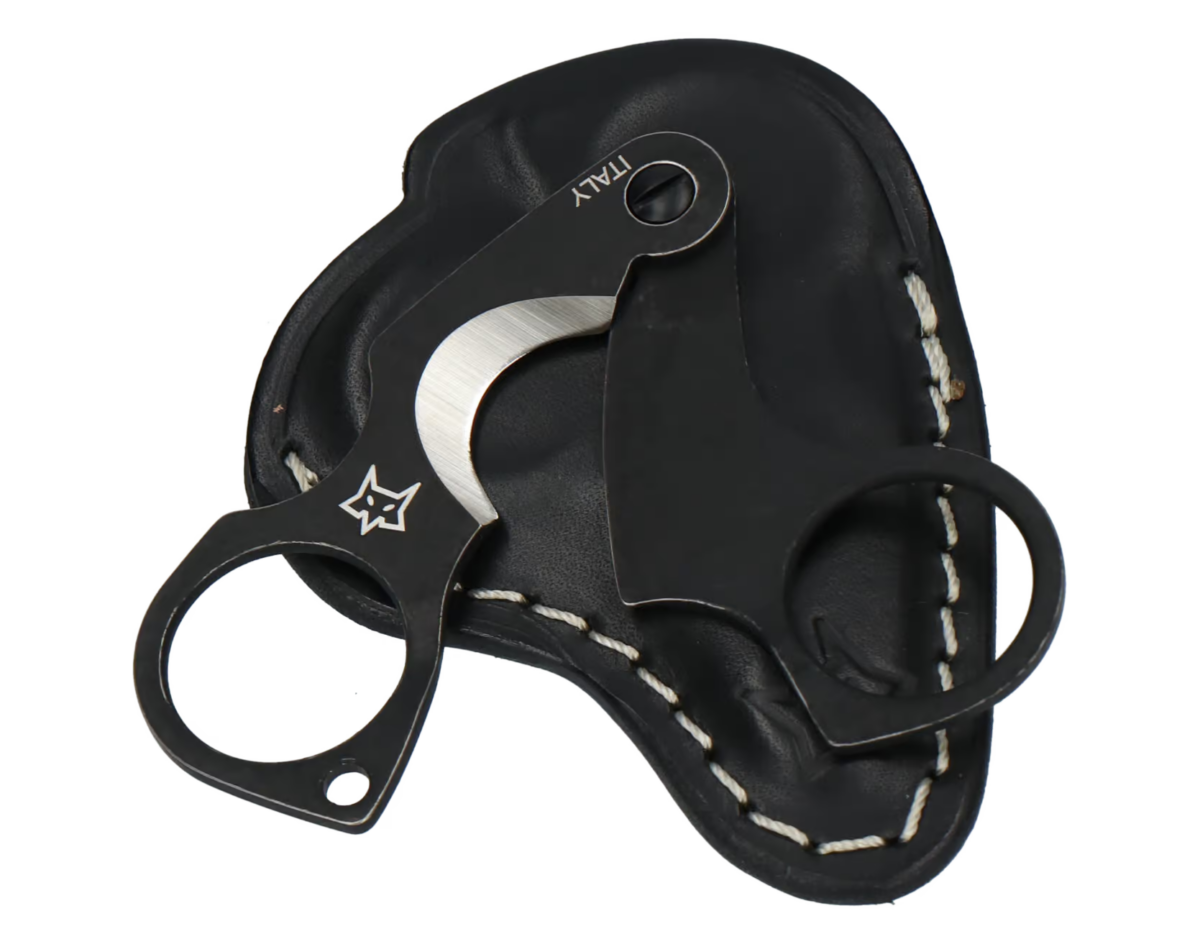 Figaro Cigar Cutter Black by Fox Knifes