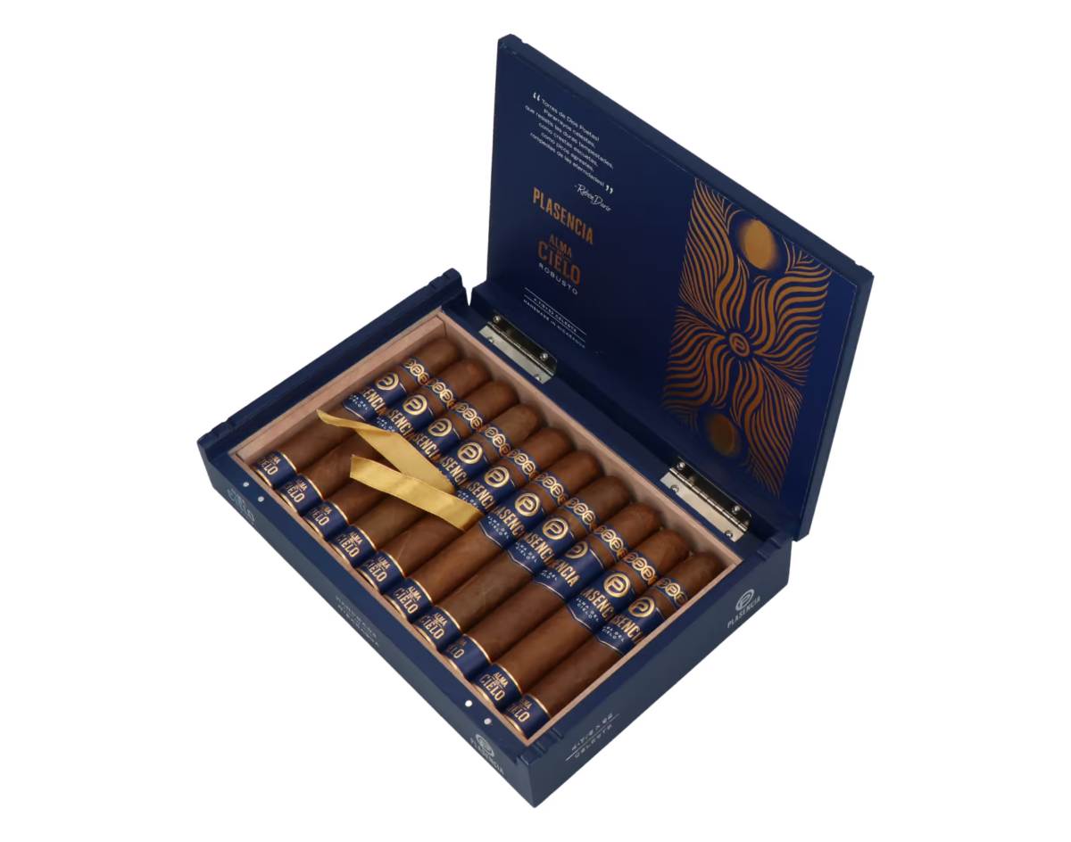 Plasencia Alma del Cielo Celeste Robusto – Bild 4