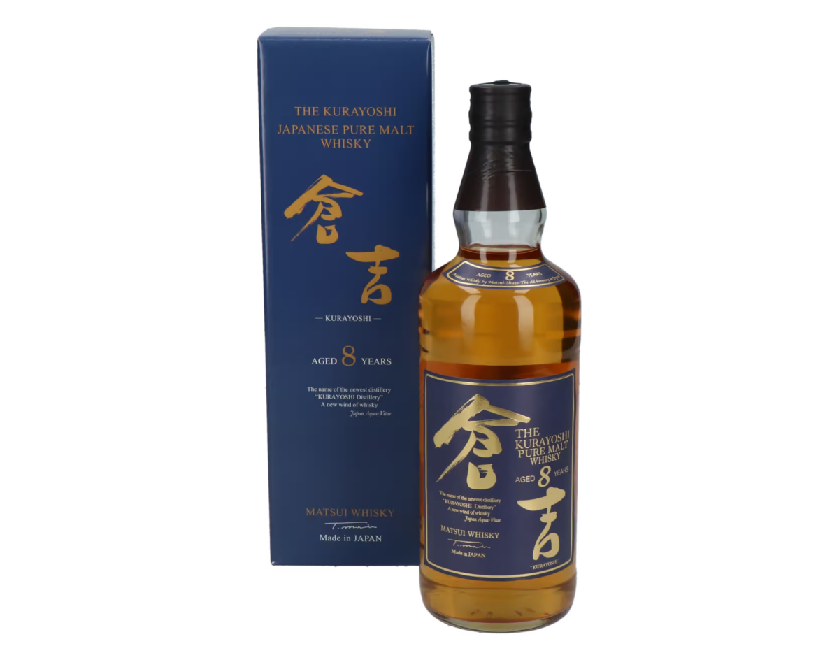 The Kurayoshi Japanese Pure Malt Whisky 8 Years old - 70cl