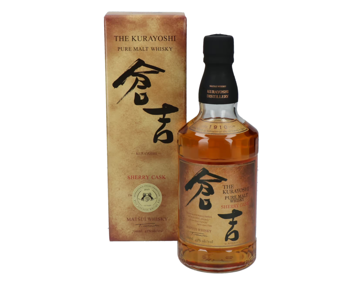 The Kurayoshi Japanese Pure Malt Whisky Sherry Cask - 70cl