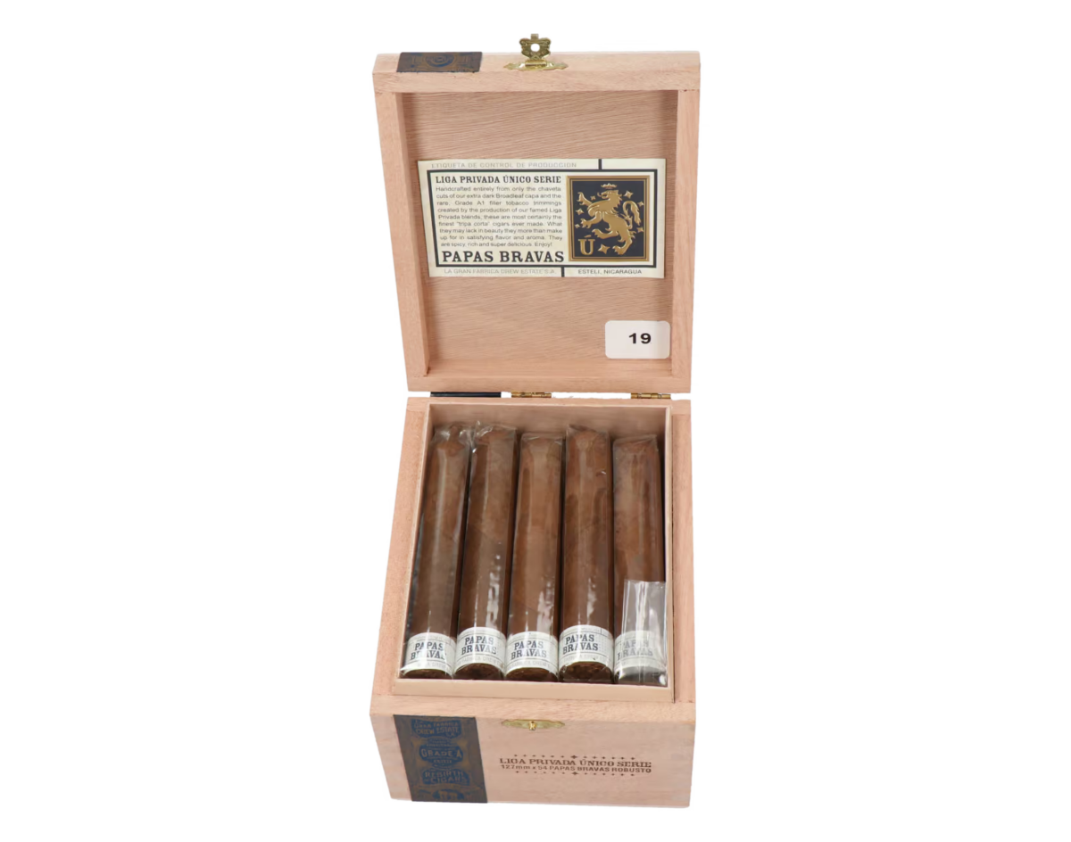 Drew Estate Liga Privada Unico Papas Bravas Robusto – Bild 3