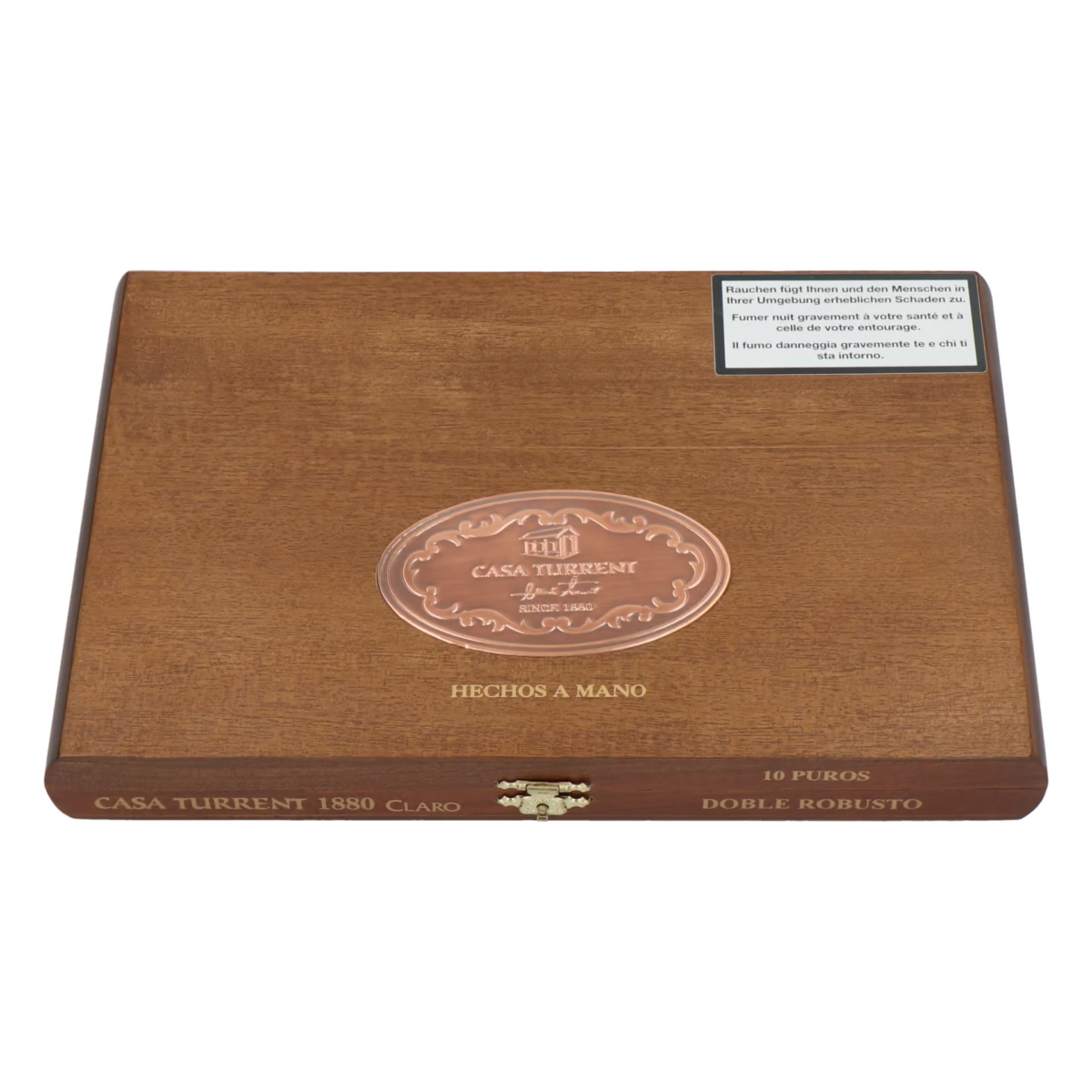 Casa Turrent 1880 Claro Doble Robusto – Bild 4