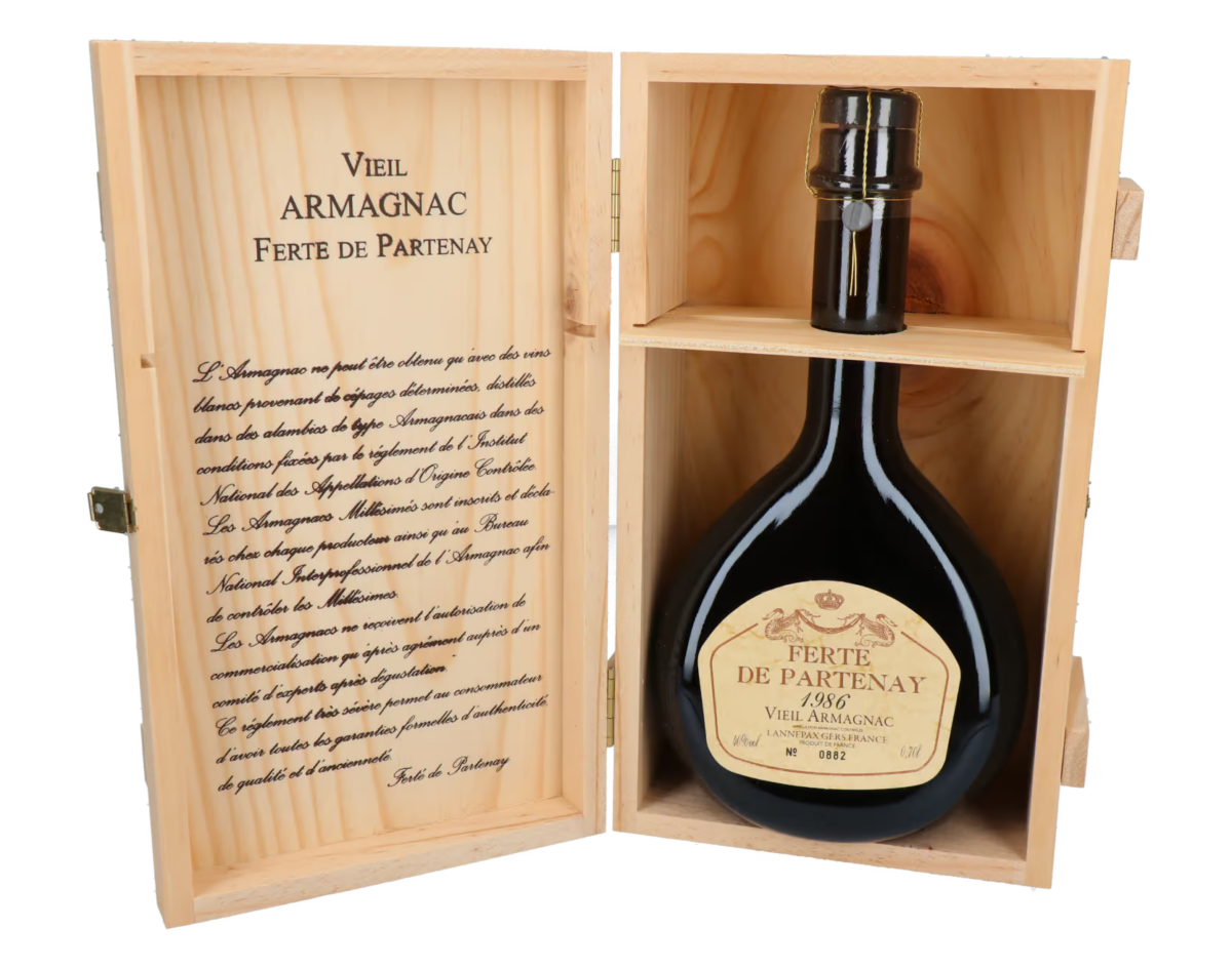 Armagnac Férté de Partenay 1986 70 cl
