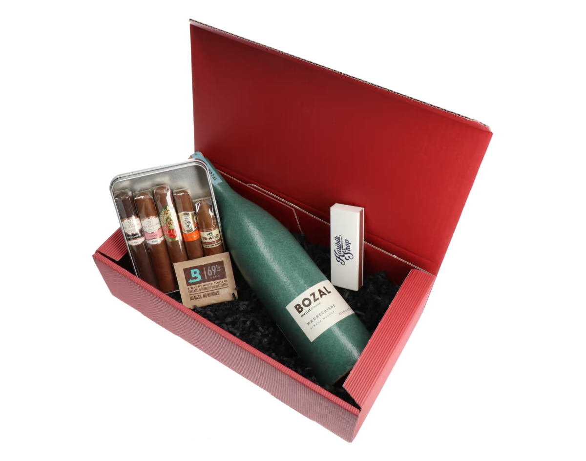 Mexiko Zigarren & Mezcal Geschenkset – Bild 2