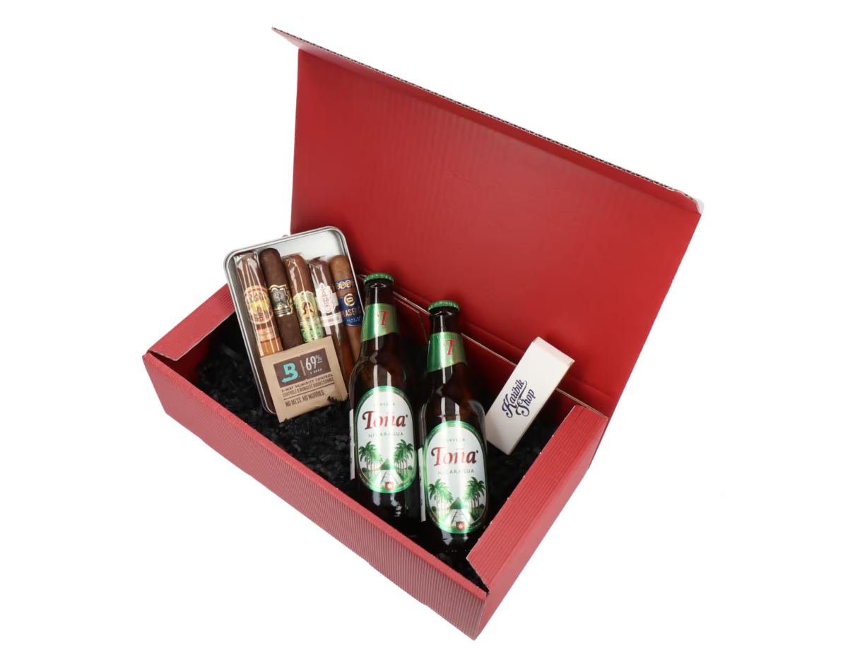 Nicaragua Zigarren & Bier Geschenkset – Bild 2
