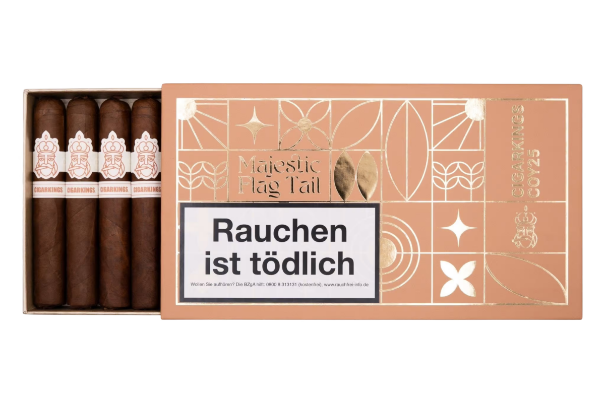 CigarKings - COY25 Majestic Flag Tail Robusto – Bild 5