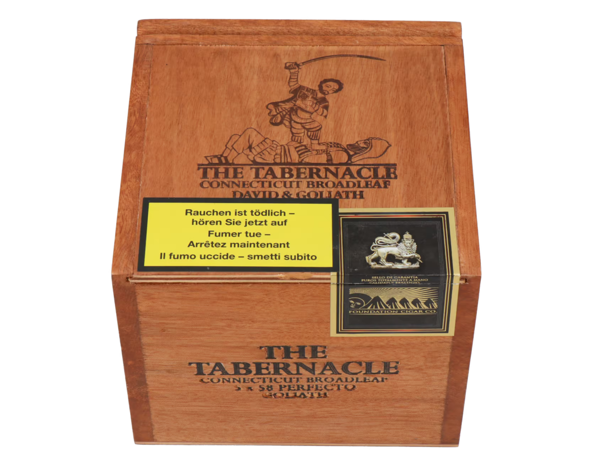 Foundation Cigars The Tabernacle CT Broadleaf Goliath Perfecto – Bild 2