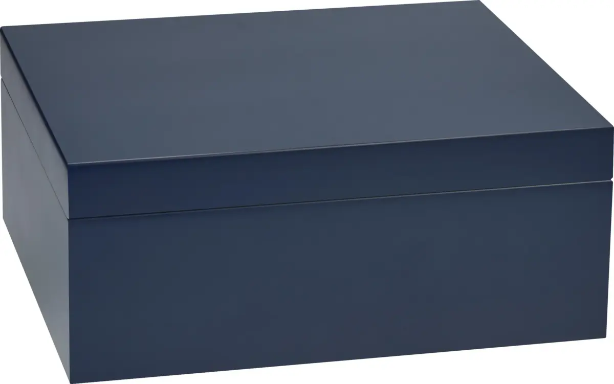 Adorini Humidor Medium Deluxe Mitternachtsblau – Bild 4