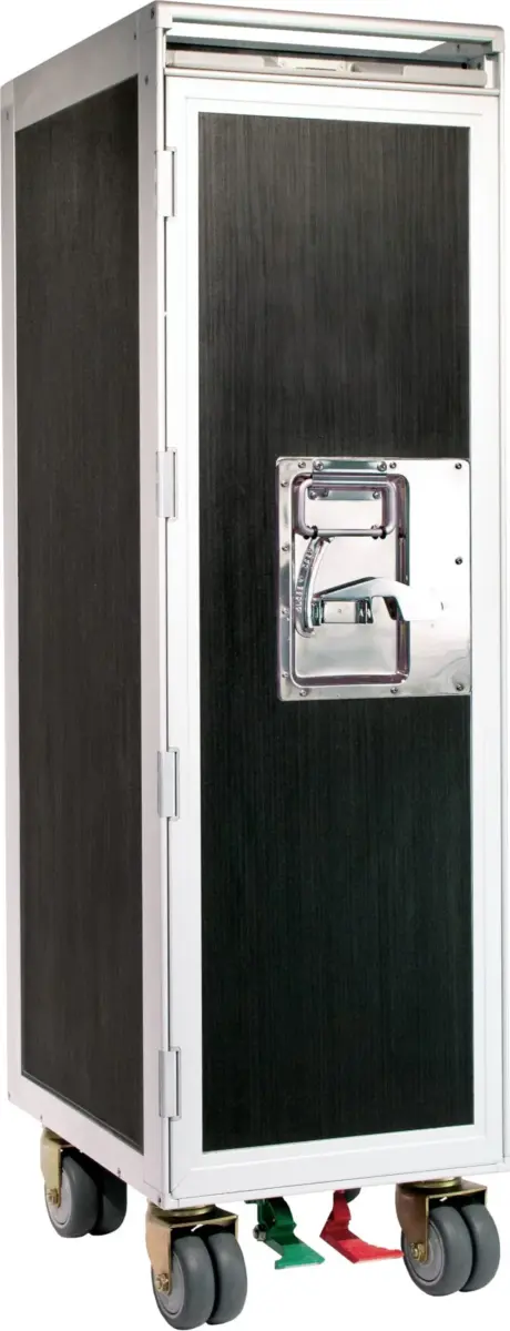 Adorini Zigarrenschrank Trolley Schwarz