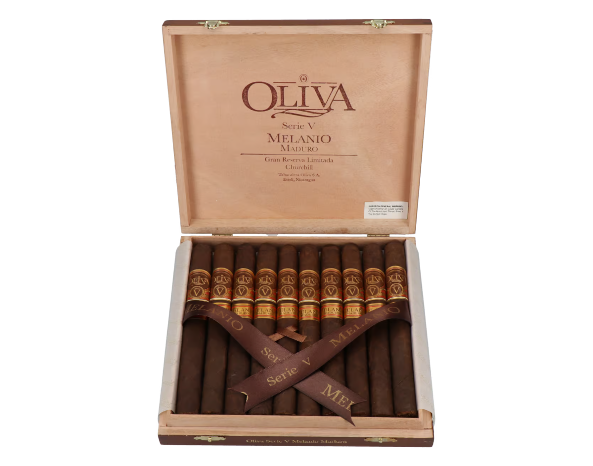 Oliva Serie V Melanio Maduro Churchill – Bild 3