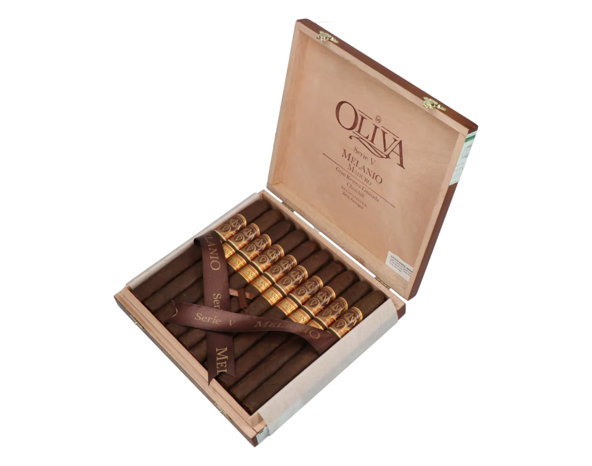 Oliva Serie V Melanio Maduro Churchill – Bild 4