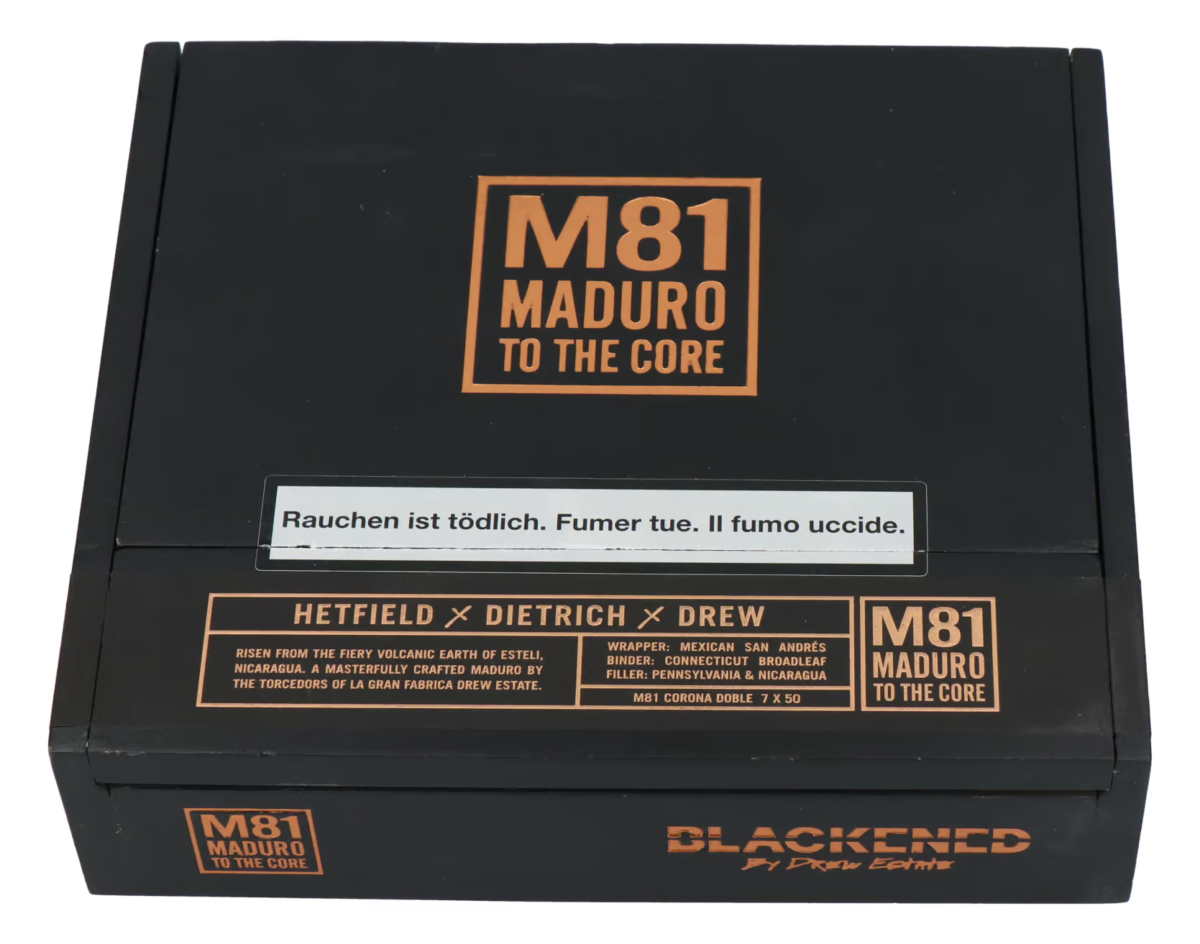 Blackened Cigars “M81” Corona Doble By Drew Estate – Bild 2
