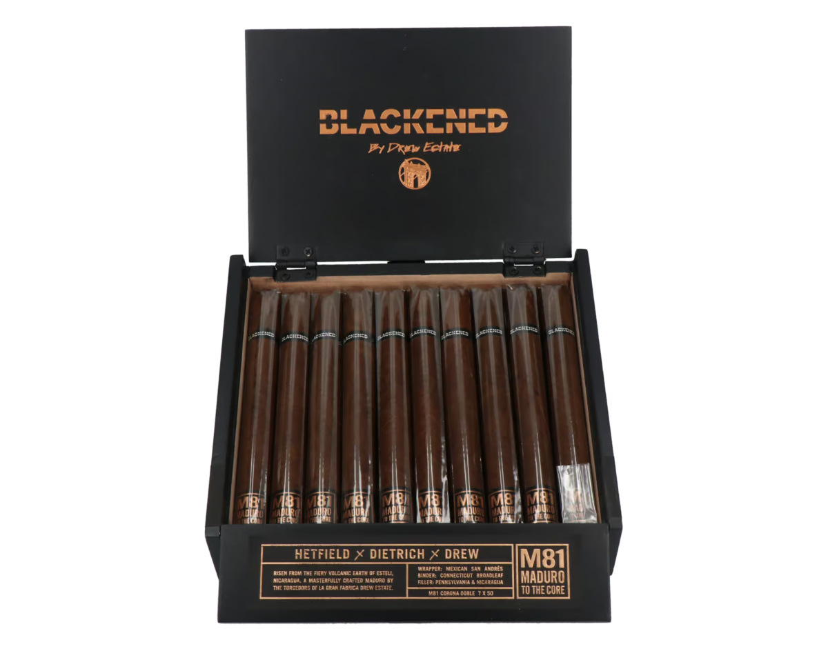 Blackened Cigars “M81” Corona Doble By Drew Estate – Bild 3