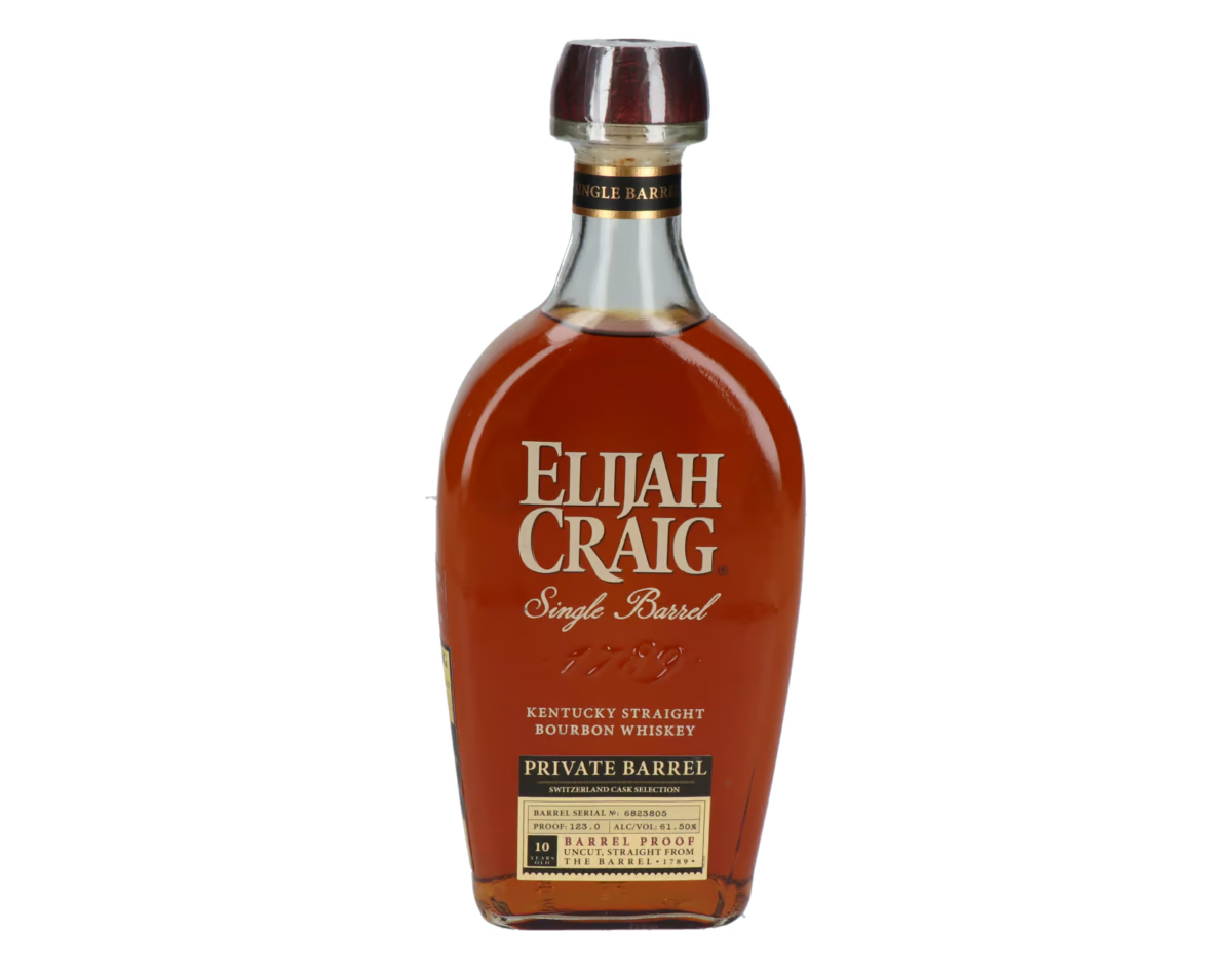 Elijah Craig Bourbon Private Cask Swiss Edition